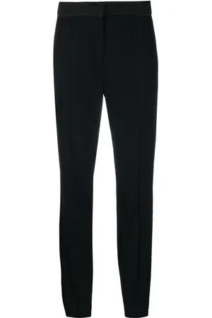 Emporio Armani High-waisted slim-cut trousers