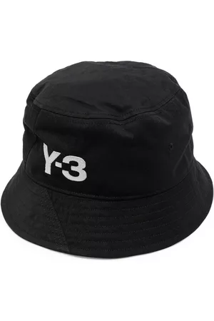 Y-3 Hats - Embroidered-logo bucket hat