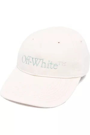 OFF-WHITE Women Caps - Embroidered-logo baseball cap