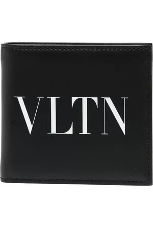 VALENTINO GARAVANI Logo-print leather wallet