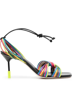 Msgm Multi twist-strap 95mm sandals