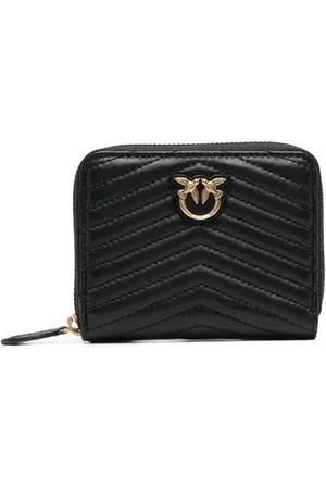 Pinko Quilted leather wallet
