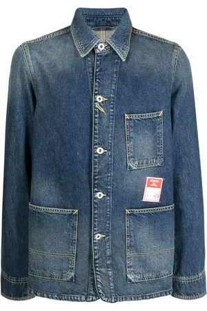 Kenzo Logo-patch denim jacket