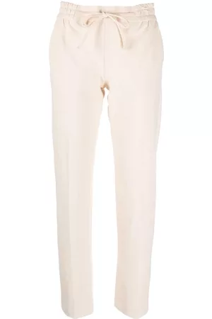 Circolo Women Slim Pants - Drawstring-waist detail trousers