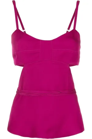 There Was One Open-back camisole top