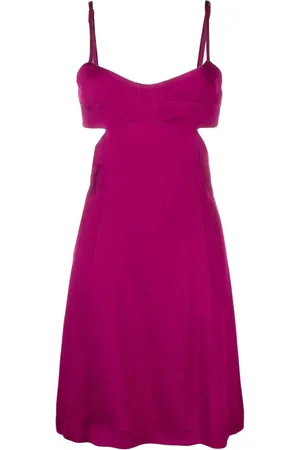 There Was One Open-back sleeveless minidress