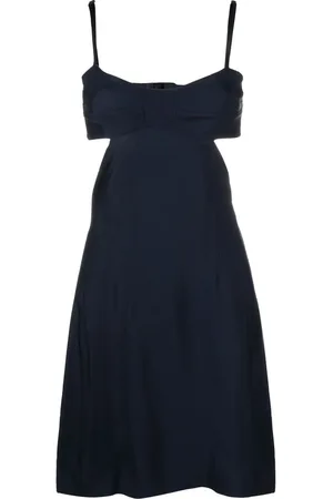 There Was One Open-back sleeveless minidress