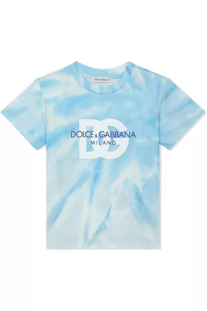 Dolce & Gabbana Short Sleeve - Tie-dye print cotton T-shirt