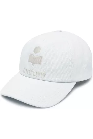 Isabel Marant Women Caps - Embroidered-logo cotton cap