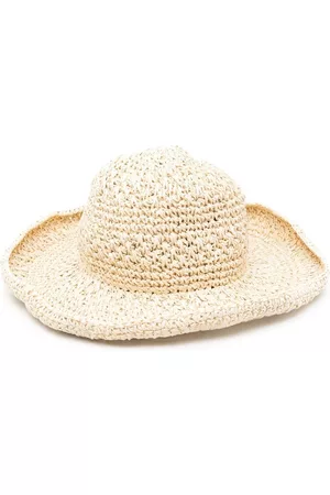 Roberto Collina Women Hats - Woven paper-raffia sun hat
