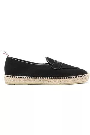 Thom Browne Varsity penny loafer espadrilles