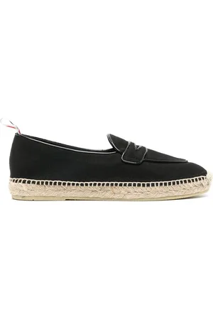 Thom Browne Varsity penny loafers espadrilles
