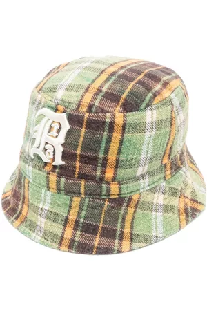 R13 Men Hats - Plaid bucket hat