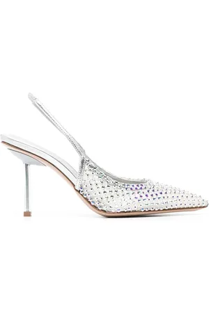 LE SILLA 50mm Gilda crystal-embellished pumps
