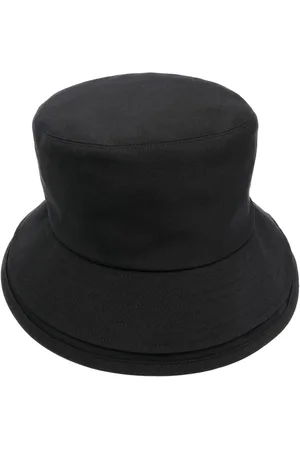 SACAI Layered-brim wool bucket hat