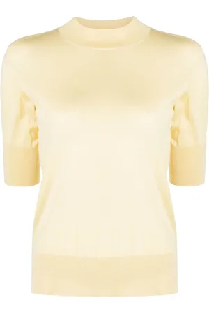 Jil Sander Short-sleeve knitted top