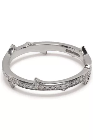 Stephen Webster 18kt White Gold Stem Crossover Diamond Ring - Farfetch