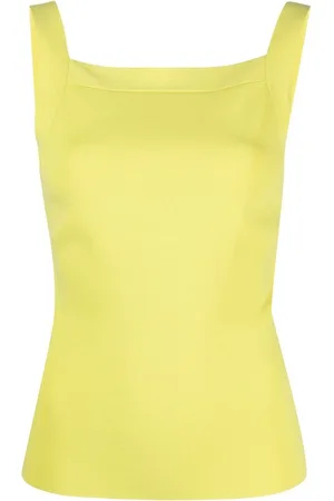 P.A.R.O.S.H. Square-neck knitted top