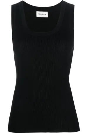 P.A.R.O.S.H. Ribbed-knit tank top