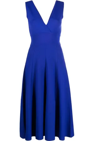 P.A.R.O.S.H. V-neck midi dress