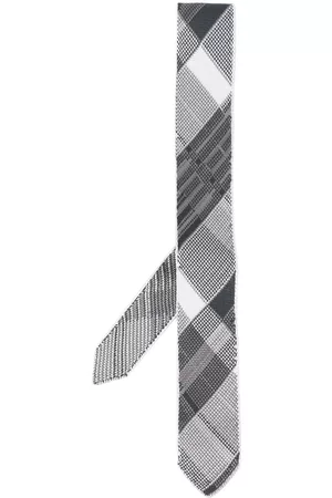 Thom Browne Men Bow Ties - RWB striped tie
