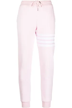 Thom Browne 4-bar stripe tapered joggers