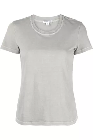 James Perse Women Short Sleeve - Short-sleeved round-neck T-shirt