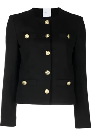ROSETTA GETTY Fitted button-down fastening jacket