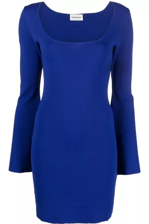 P.A.R.O.S.H. Knitted long-sleeved mini dress