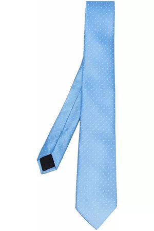 Lanvin Dotted silk tie