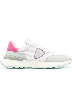 Philippe model Logo-patch low-top sneakers