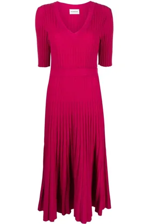 P.A.R.O.S.H. Abitro pleated midi dress
