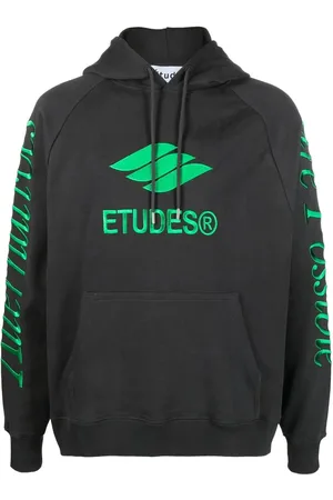 Etudes Racing Eco logo-embroidered hoodie