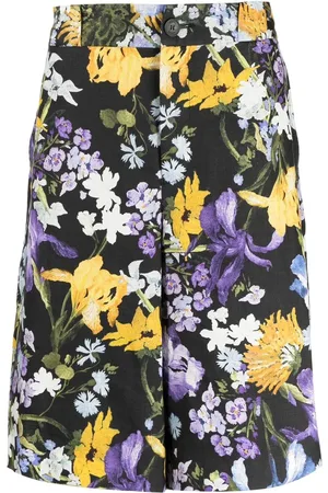 Erdem Miles floral-print Bermuda shorts
