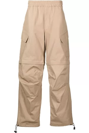 Msgm Elasticated wide-leg trousers