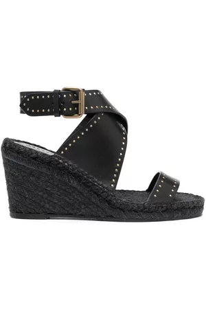 Isabel Marant 80mm espadrille wedge sandals