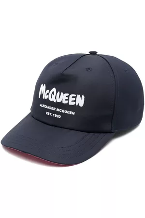Alexander McQueen Men Caps - Logo-print baseball cap