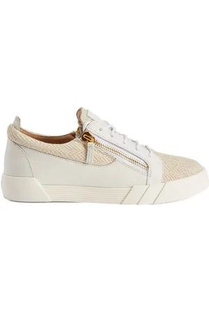 Giuseppe Zanotti Twill-weave panelled sneakers