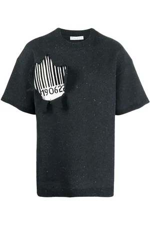 J.W.Anderson Barcode-motif crew-neck T-shirt