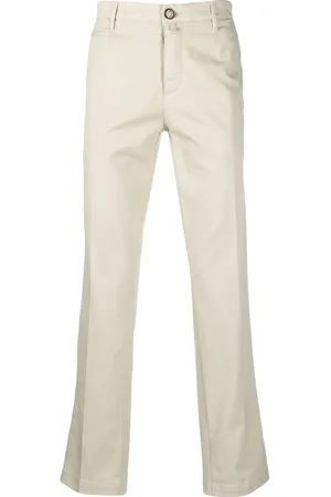 Jacob Cohen Pressed-crease four-pocket chinos