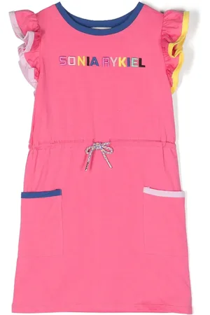 Sonia Rykiel Enfant Ruffle-sleeve dress
