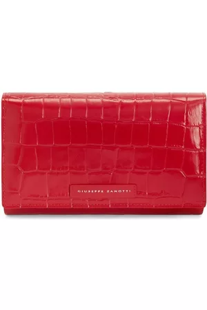 Giuseppe Zanotti Wendy crocodile effect clutch bag