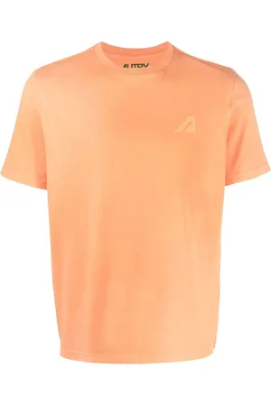 Autry Debossed-logo cotton T-shirt