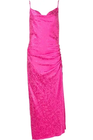 P.A.R.O.S.H. Floral-print cowl-neck maxi dress