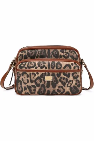 Dolce & Gabbana Crespo leopard-print handbag
