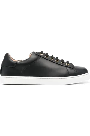 Gianvito Rossi Leather lace-up sneakers