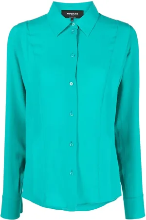 Rochas Pointed collar buttoned shirt
