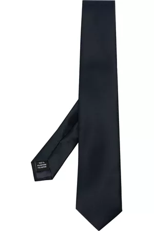 TAGLIATORE Satin-finish pointed tie