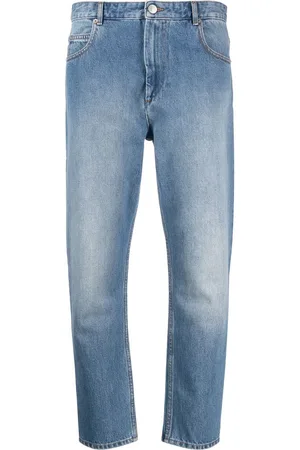 Marant Etoile Nea cropped slim-fit jeans
