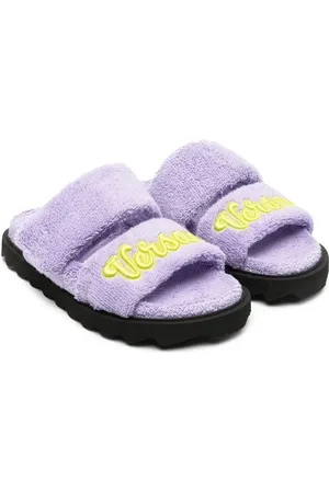 VERSACE Logo-patch slides